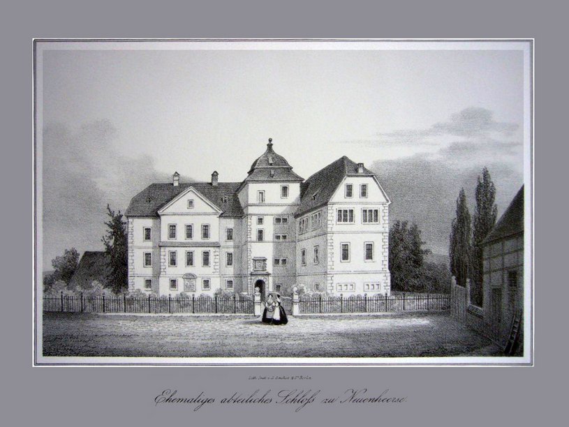 Abtei nach erfolgter Renovierung 1845
